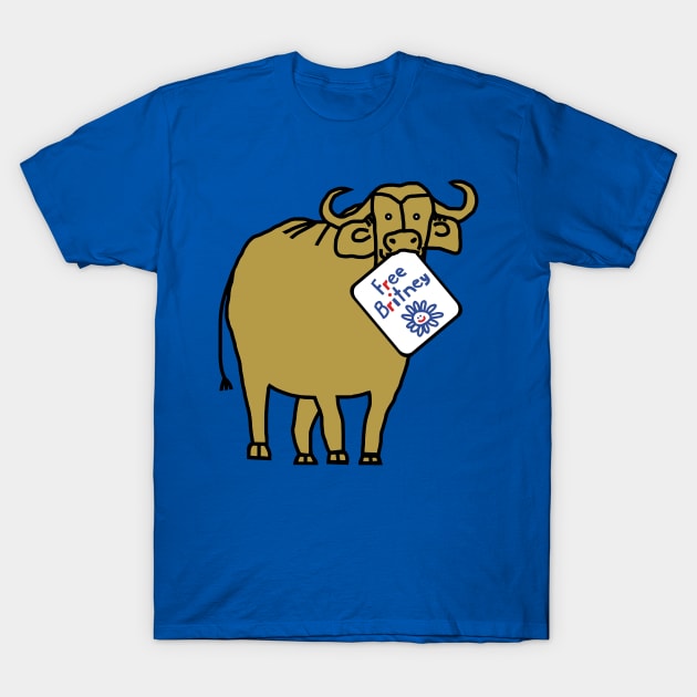 In the Year of the Ox Free Britney T-Shirt by ellenhenryart